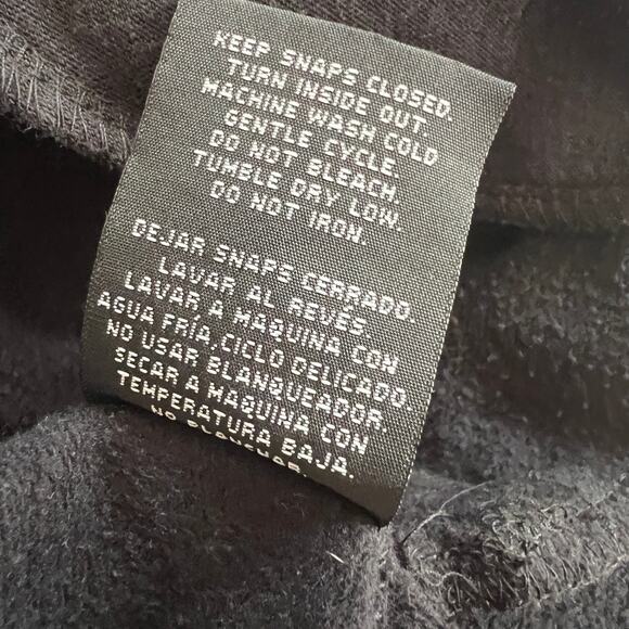 Marvel Deadpool Varsity Men’s Jacket Black Red Snap-Front Size M/L - Picture 11 of 11